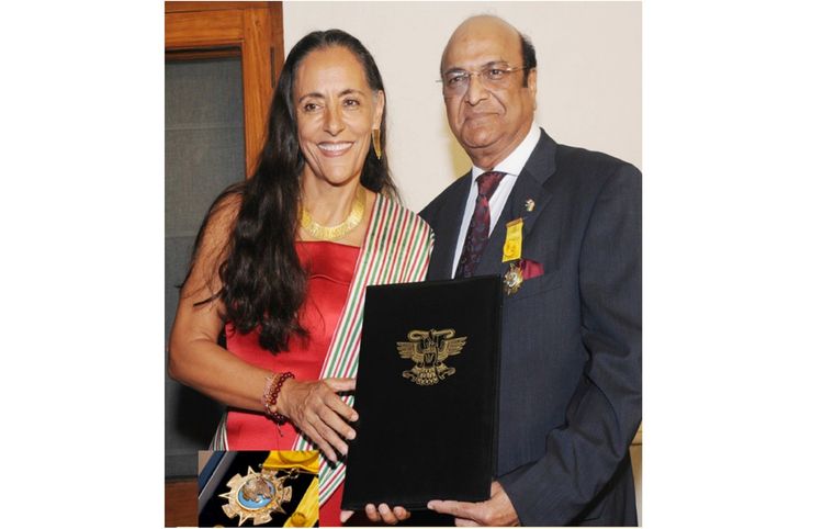 Dr. Raghupati Singhania conferred with “Mexican Order of the Aztec Eagle” highest civilian award by Mexico Government in 2018.